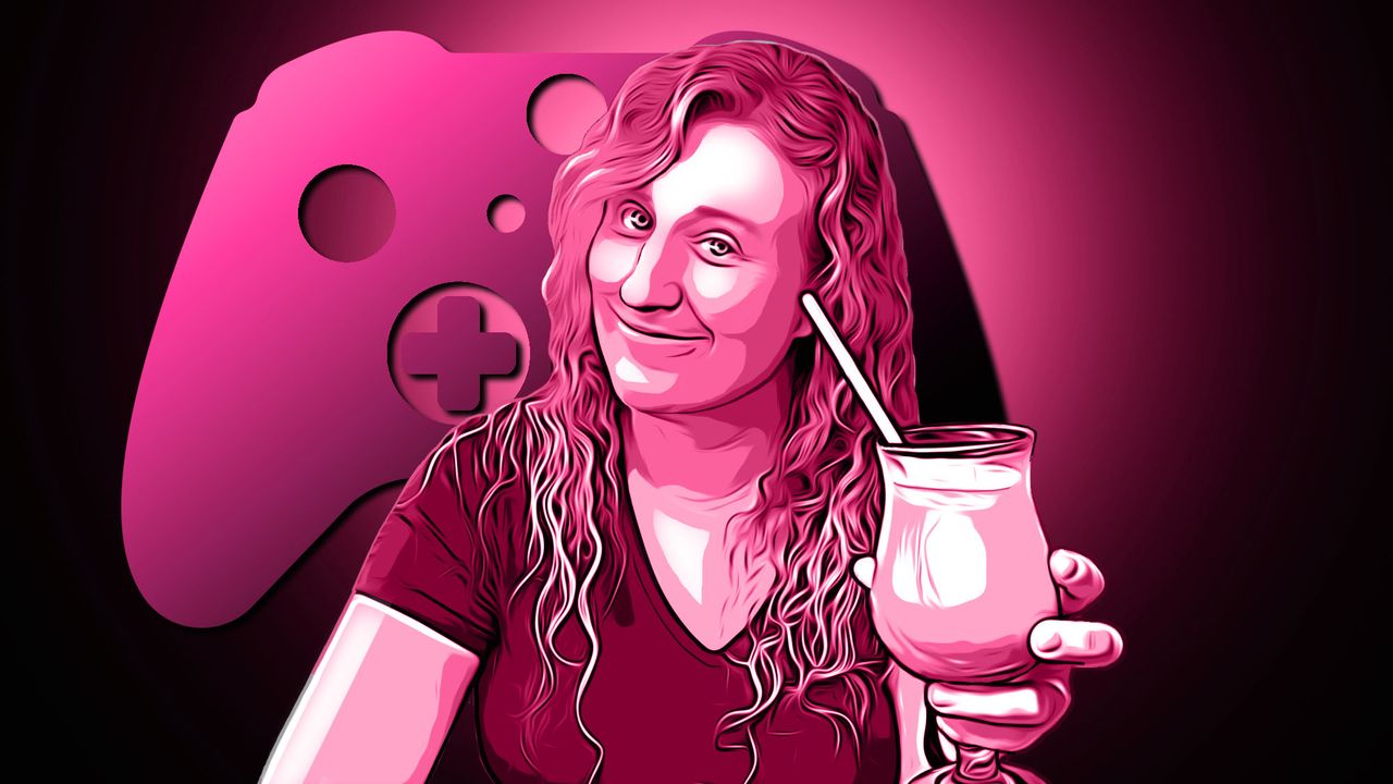 Rebecca Spear profile picture - pink
