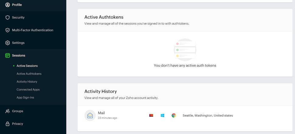 zoho mail review