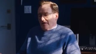 Linda therapist (Conan O'Brien) talks to her in If I Had Legs I'd Kick You.