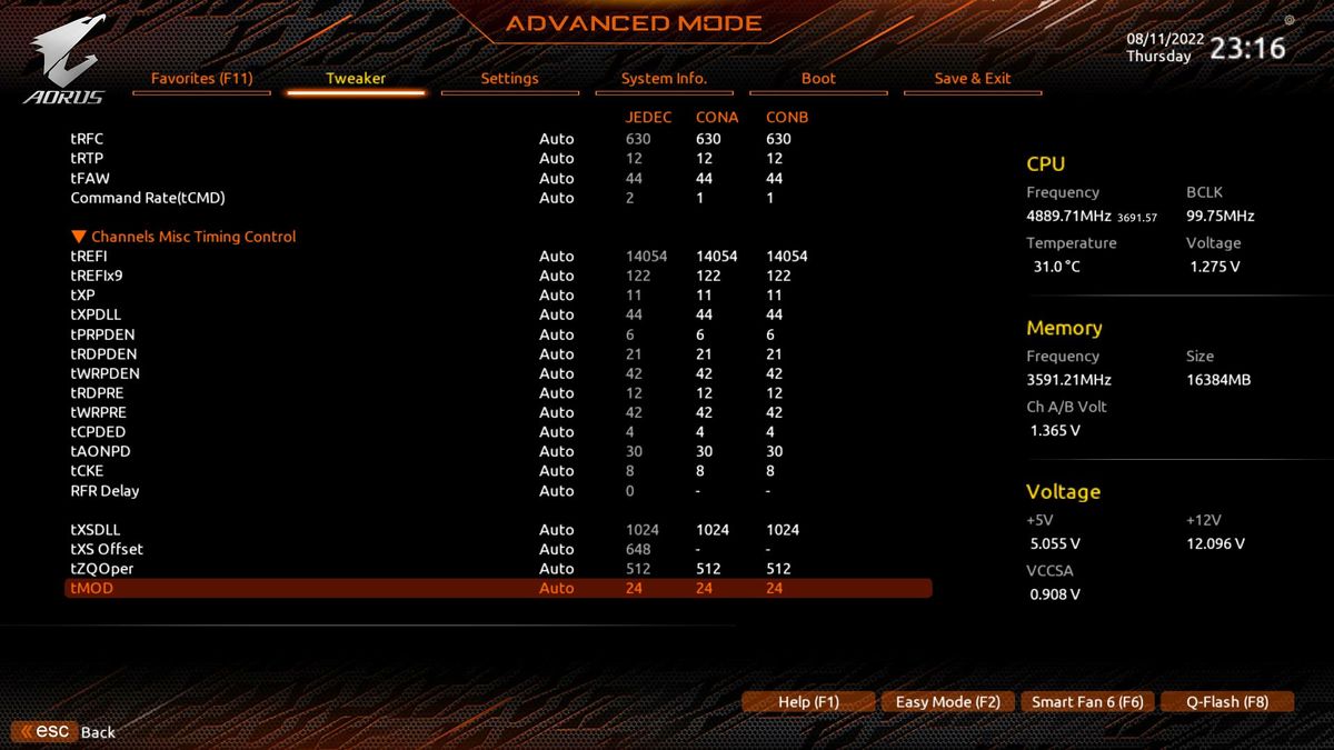 Gigabyte B660M Aorus Pro AX