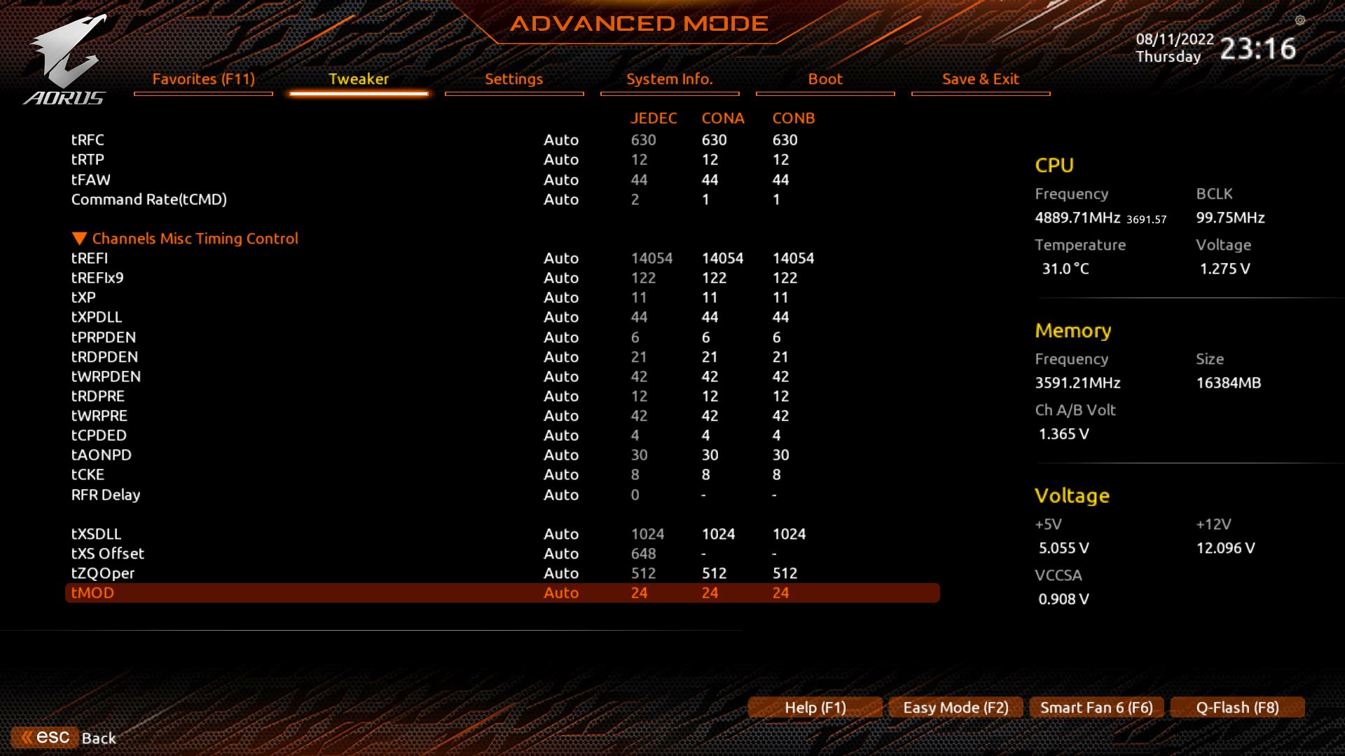 Gigabyte B660M Aorus Pro AX