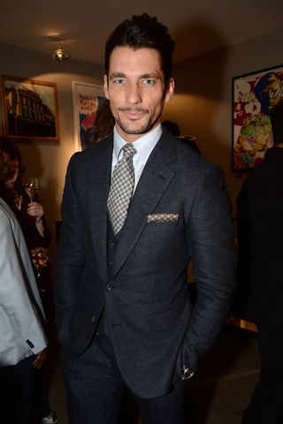 David Gandy At The GQ Style And James Long Party