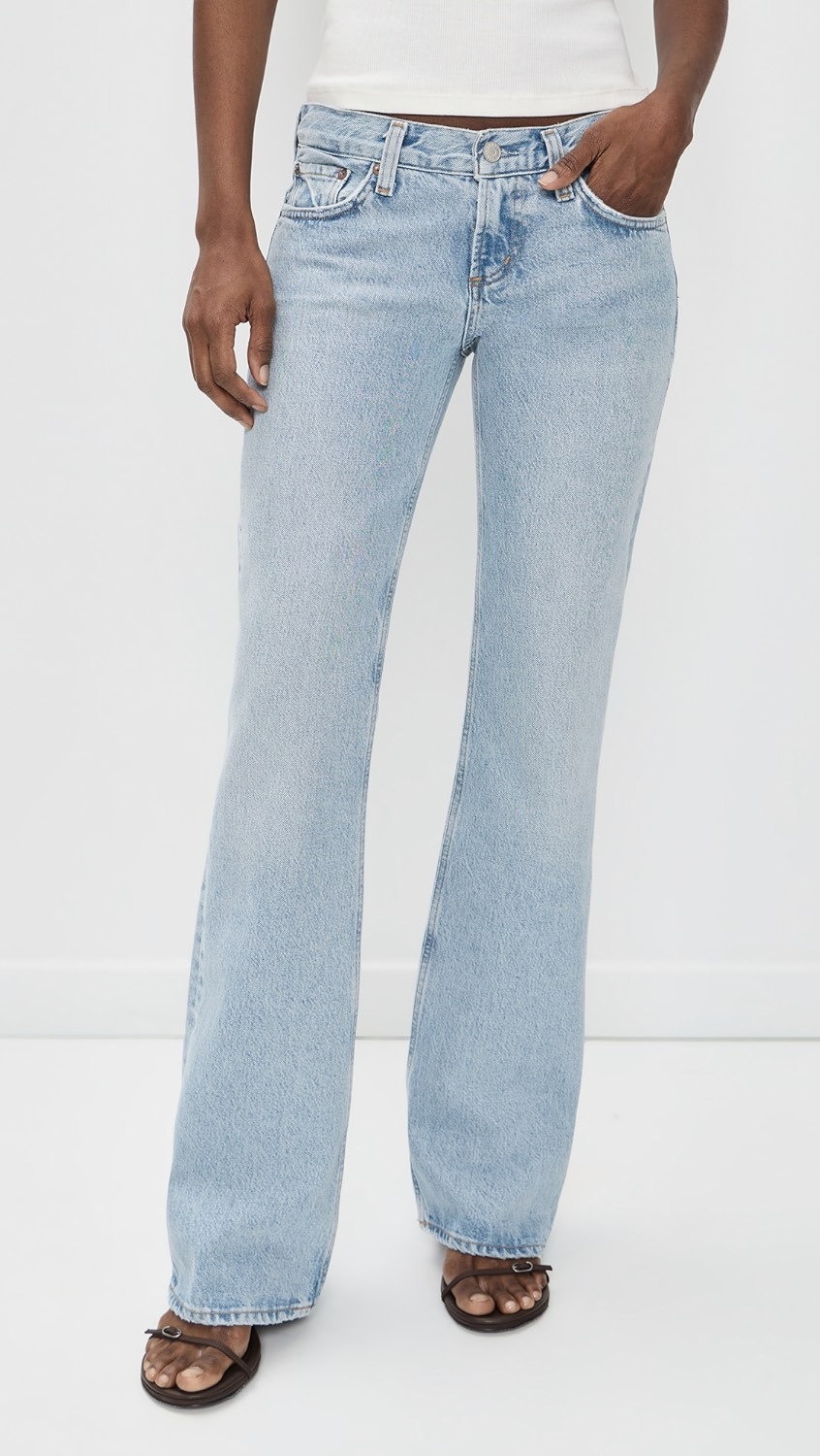 Agolde, Low Rise Bootcut Jeans