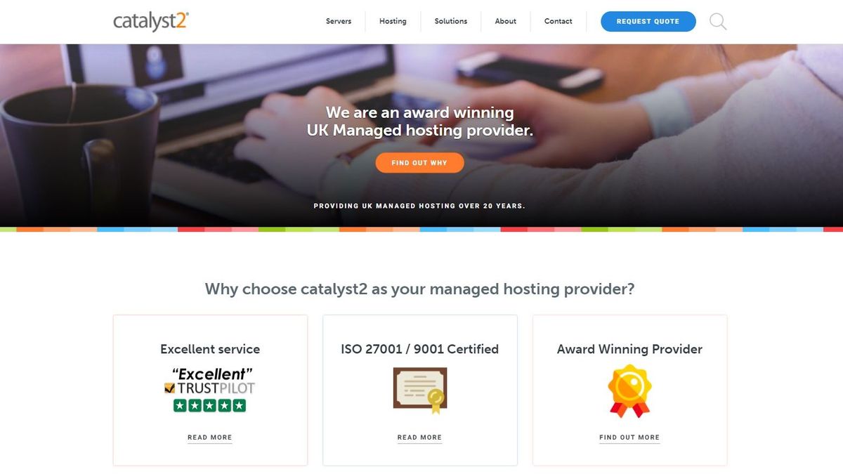 Catalyst2 web hosting review | TechRadar