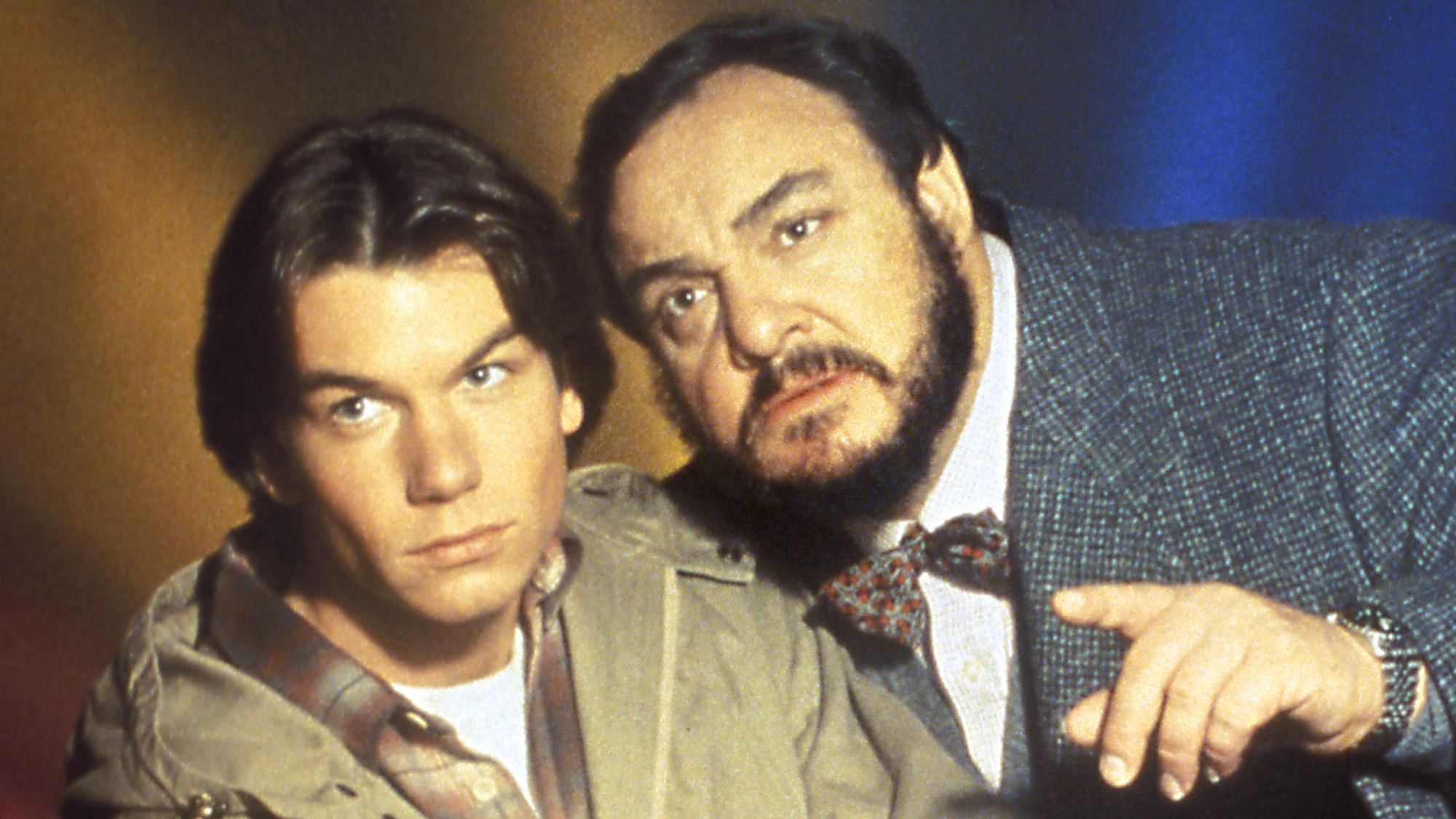 Jerry O'Connell and John Rhys-Davies in Sliders