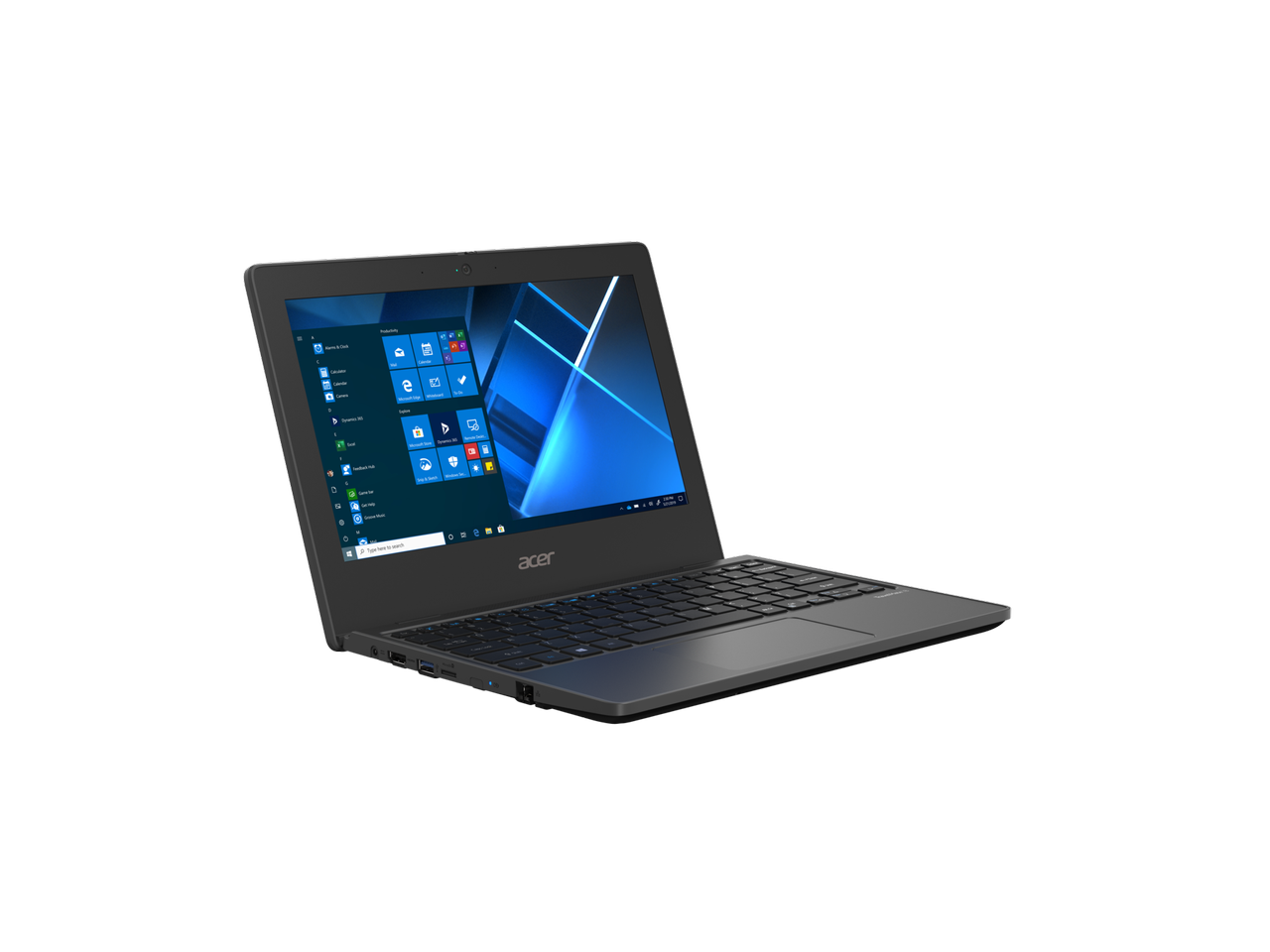 Acer TravelMate Spin B3 open