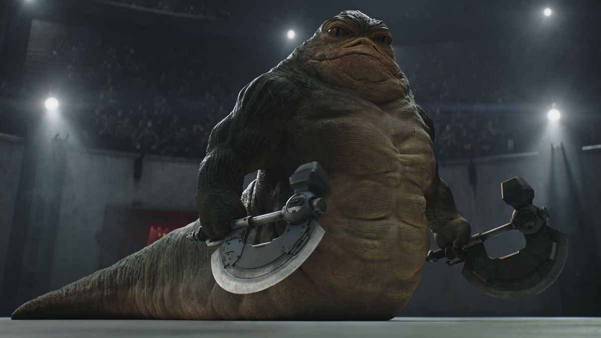 'The Mandalorian and Grogu' is better viewed as a 'Star Wars' origin story for Rotta the Hutt