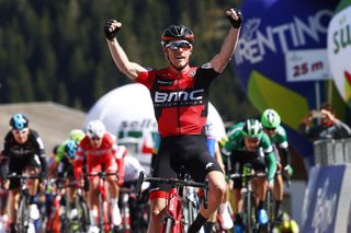 Stage 2 - Tour of the Alps: Rohan Dennis wins snow-shortened stage 2
