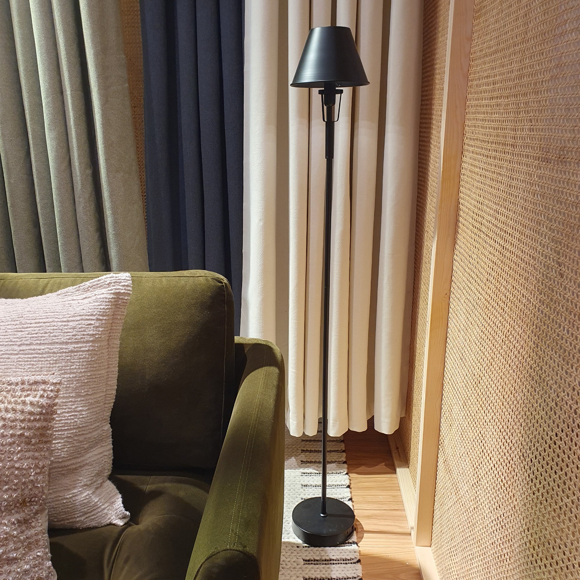 FlexiCell Chester Rechargeable Touch Dimmable LED Floor Lamp at the Dunelm spring/summer 2026 press preview