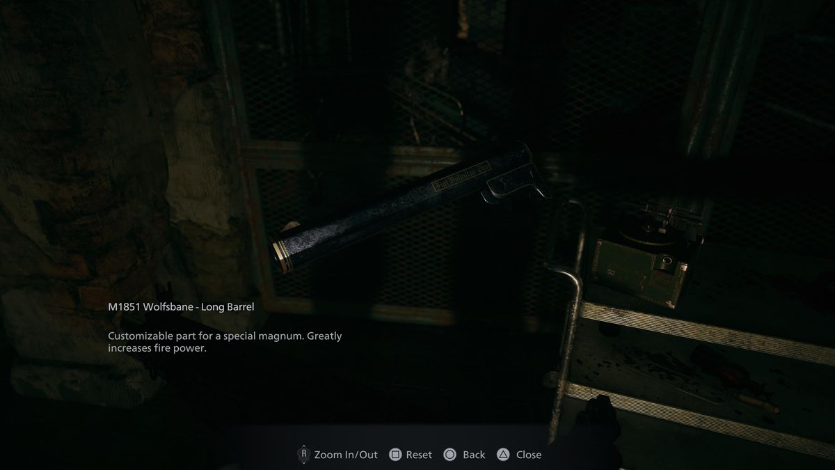 resident evil village m1851 wolfsbane long barrel