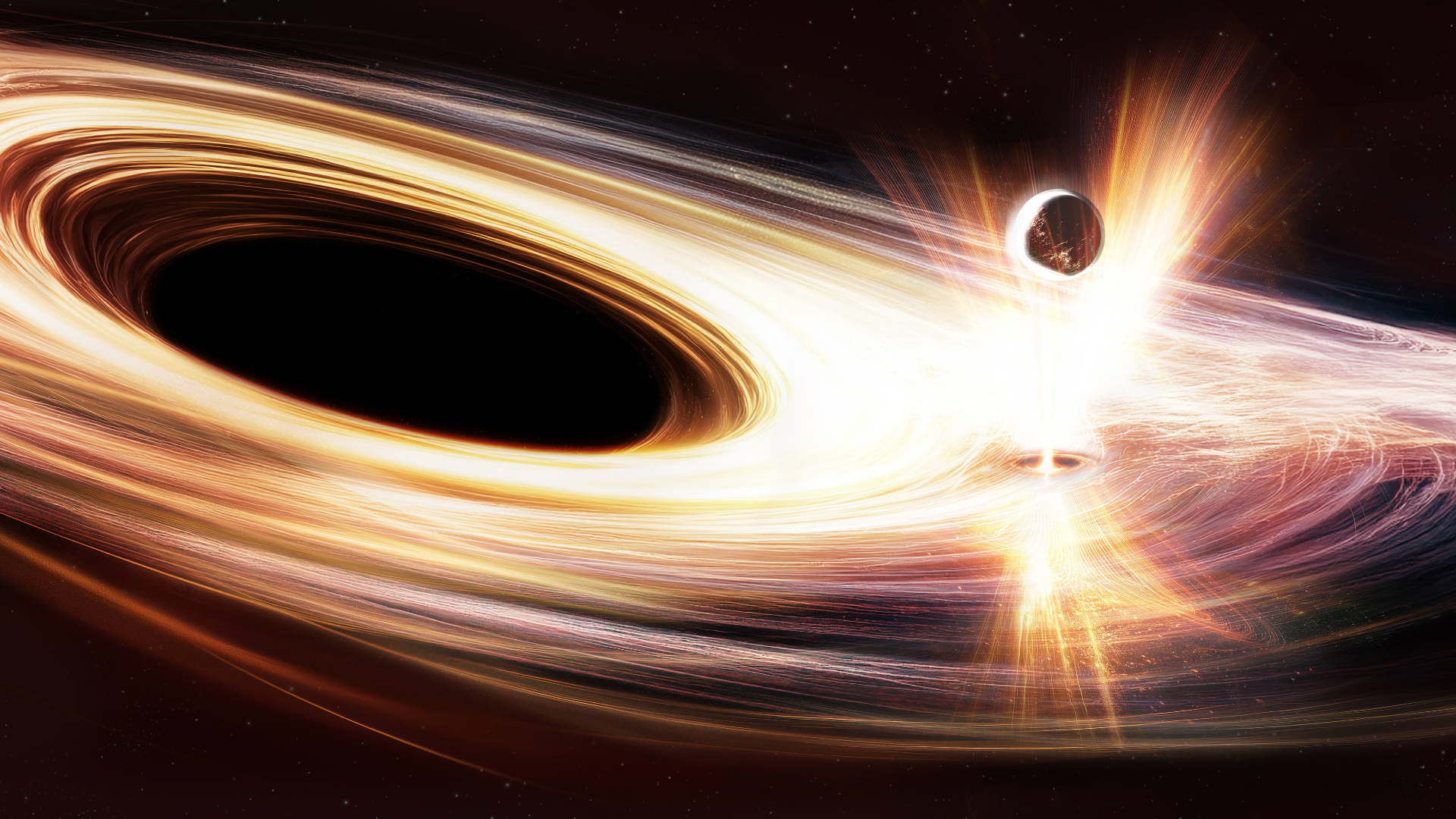 A monster black hole awakens and begins blasting out X-ray bursts