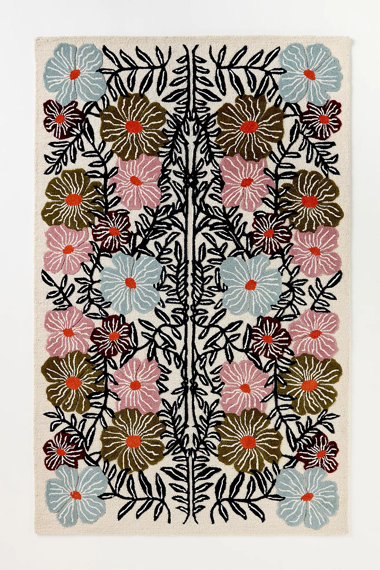 Mckenzie Parrott Wool Tufted Bloom Rug