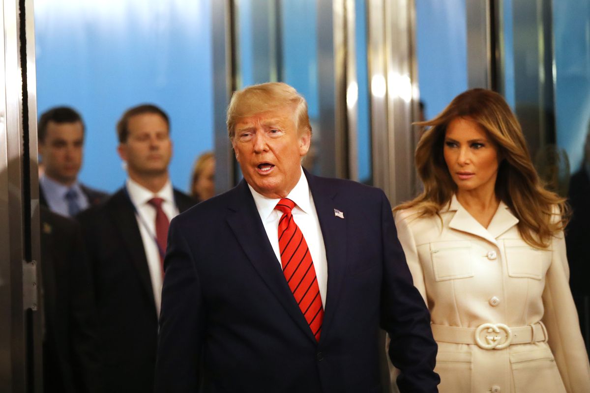 Donald Trump vient de faire une déclaration très chargée sur Melania