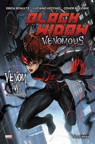 Black Widow: Venomous #1 cover art