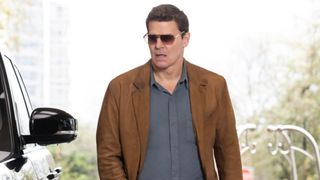 David Boreanaz as JIm Rockford in The Rockford Files reboot.