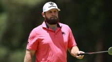 Tyrrell Hatton during a tournament
