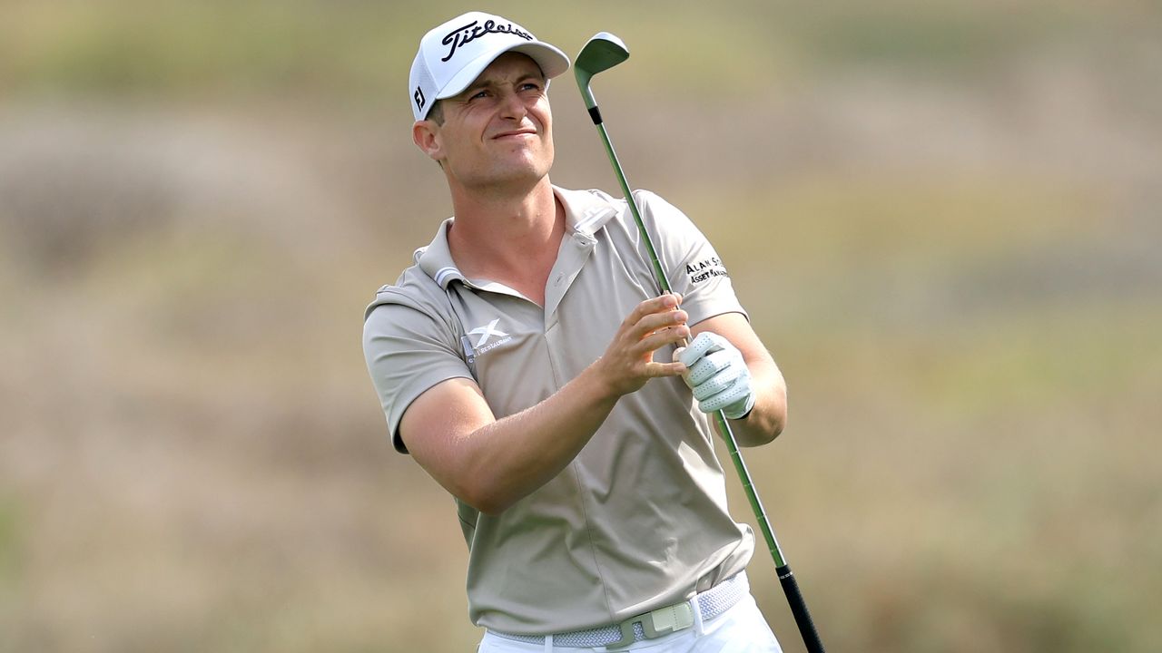 Calum Hill at the Hero Dubai Desert Classic