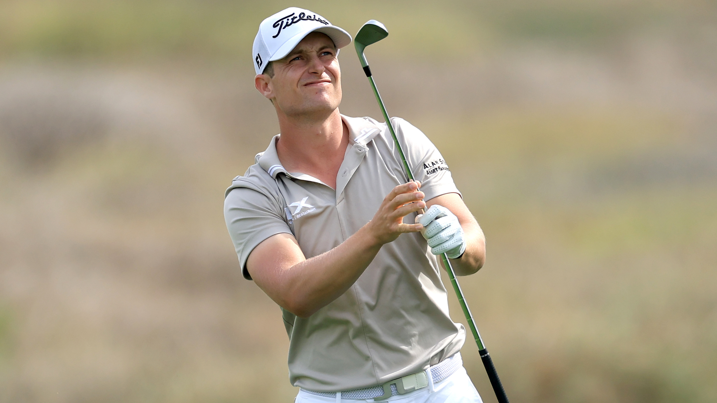 Calum Hill at the Hero Dubai Desert Classic