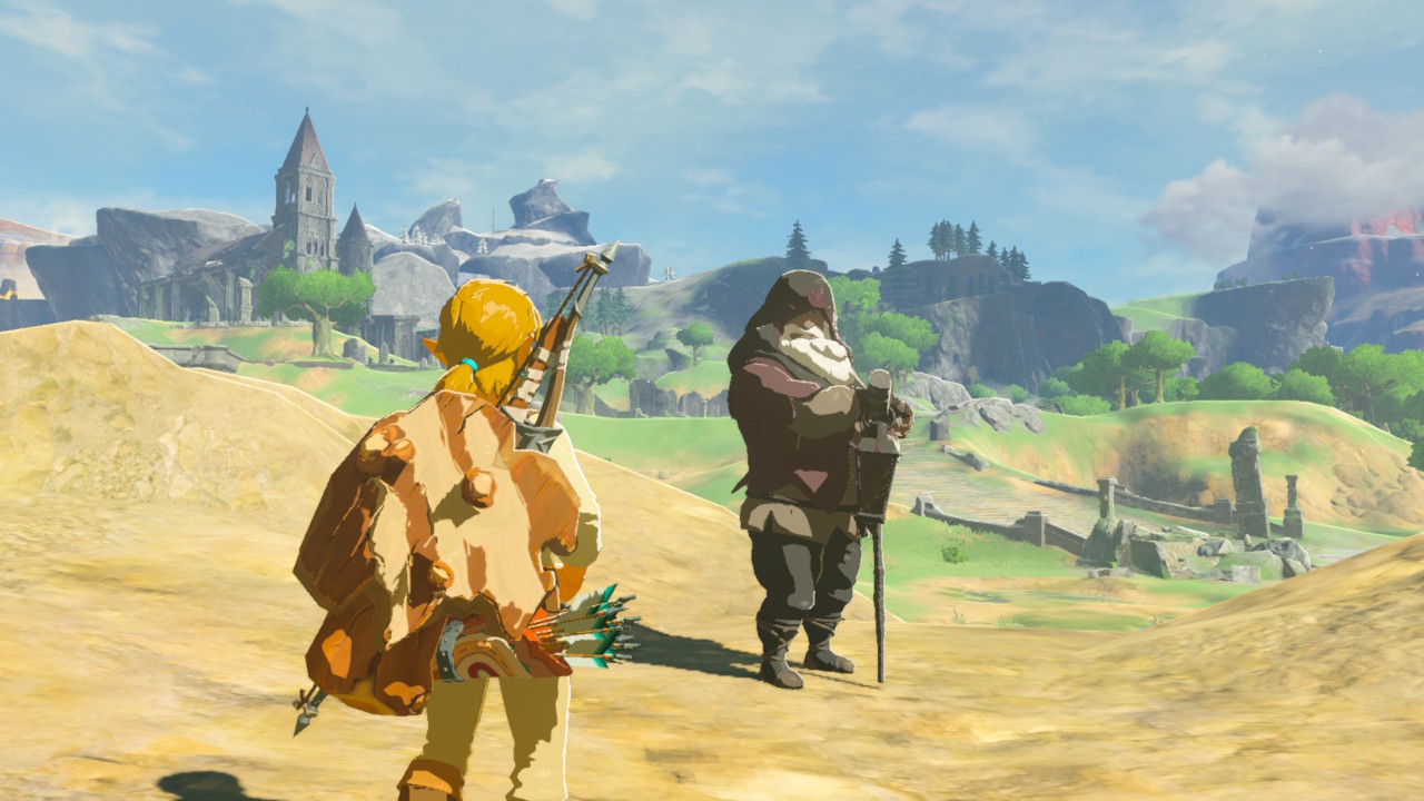 The Legend Of Zelda Breath Of The Wild Old Man Locations Warm Doublet Recipe Paraglider Shrine Gamesradar