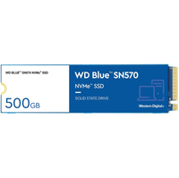 WD Blue SN570 SSD | 500GB | PCIe 3.0 | 3,500 MB/s reads | 2,300 MB/s writes | $57.99