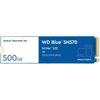 WD Blue SN570 SSD | 500GB | PCIe 3.0 | 3,500 MB/s reads | 2,300 MB/s writes | $57.99 $44.99 at Amazon (save $13)