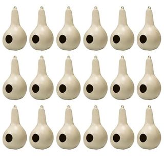 Bulk Buy of 18 Heath Classic Purple Martin Gourds