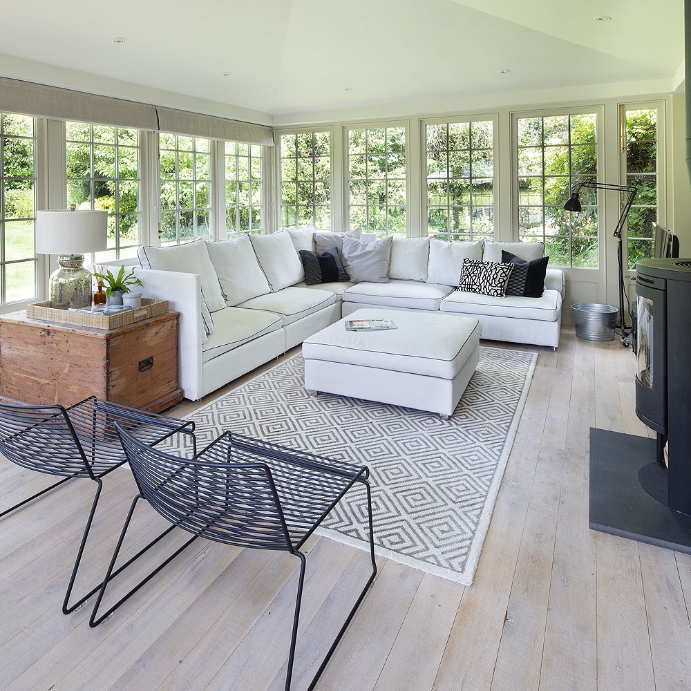 Conservatory flooring ideas 11 floor styles for garden room inspiration Ideal Home