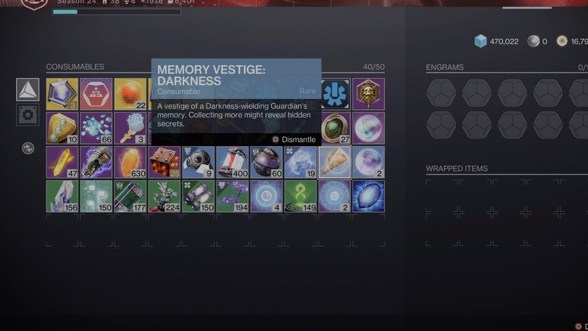 Destiny 2 Prismatic fragments - Facet of Awakening step two