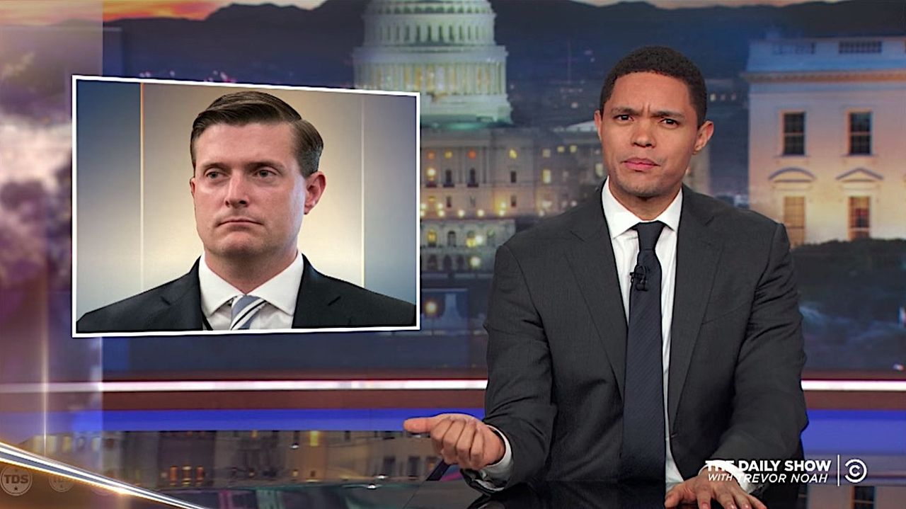 Trevor Noah puzzles over Rob Porter