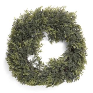 Martha Stewart 24in Real Touch Faux Pine Wreath