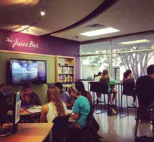 Westlake High School students love hanging out in their library’s Juice Bar.