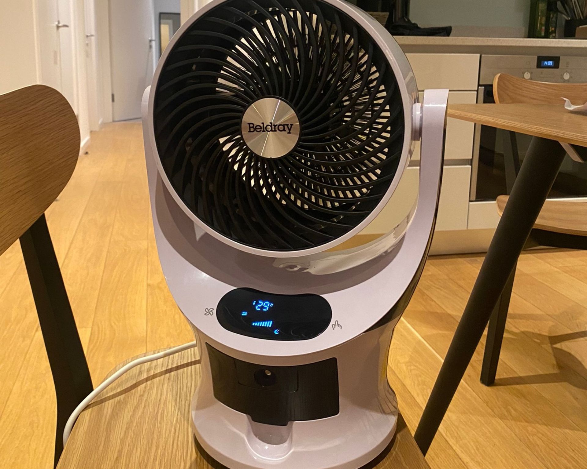 Peringkat pemanas kipas Beldray terbaik di apartemen Louise