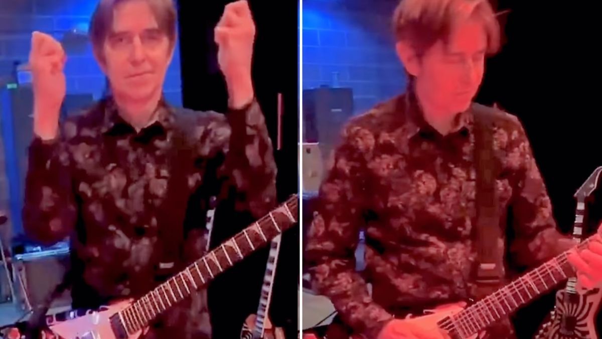 That time Eric Johnson shredded Dave Mustaine's Dean V | Guitar World
