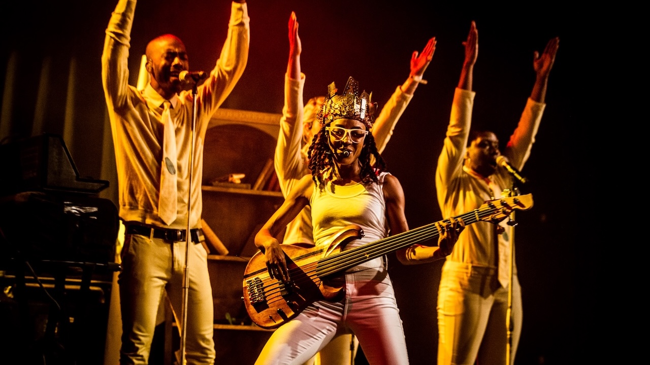 Esperanza Spalding performs at the North Sea Jazz festival in Rotterdam, Netherlands on July 10, 2016