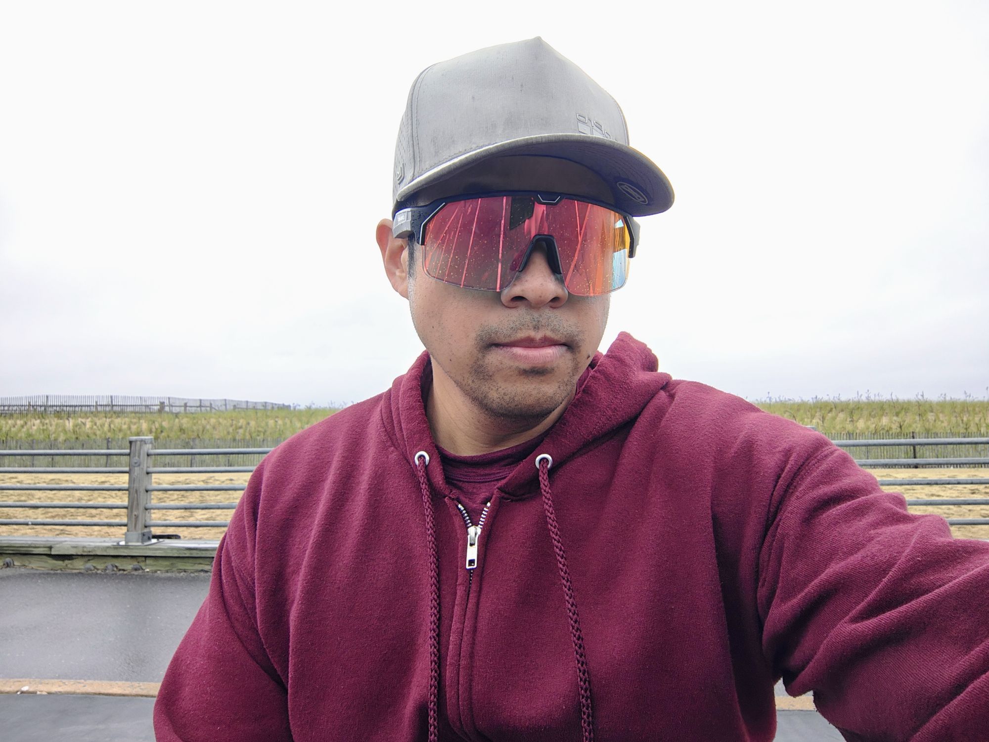 Motorola Razr Plus 2024 selfie sample.