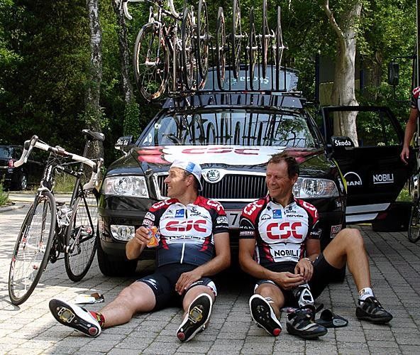 DS Tristan Hoffman and DS Dan Frost