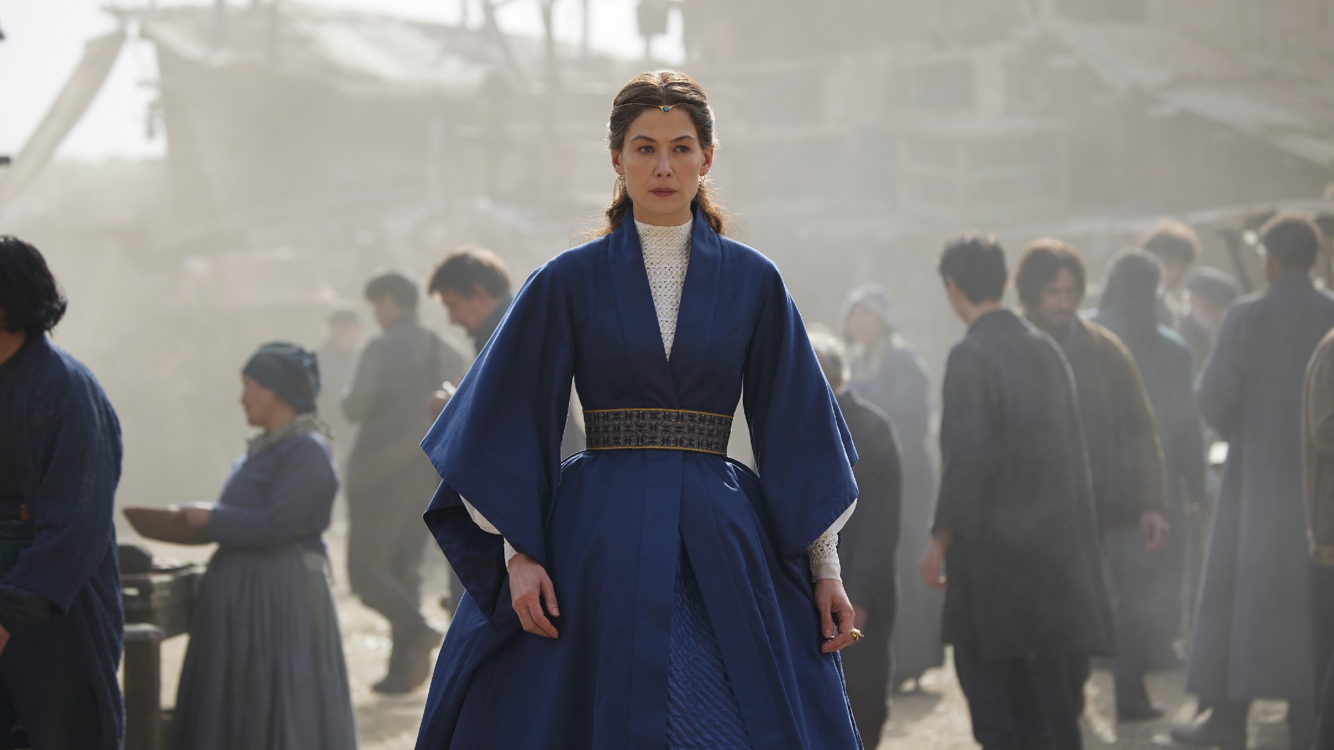 Rosamund Pike as Moiraine in The Wheel of Time season 2