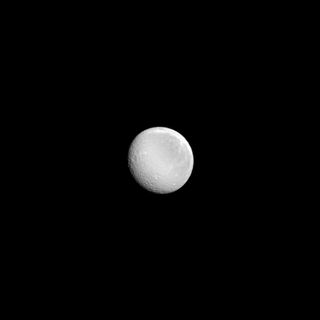 Nearly Full Rhea by Cassini