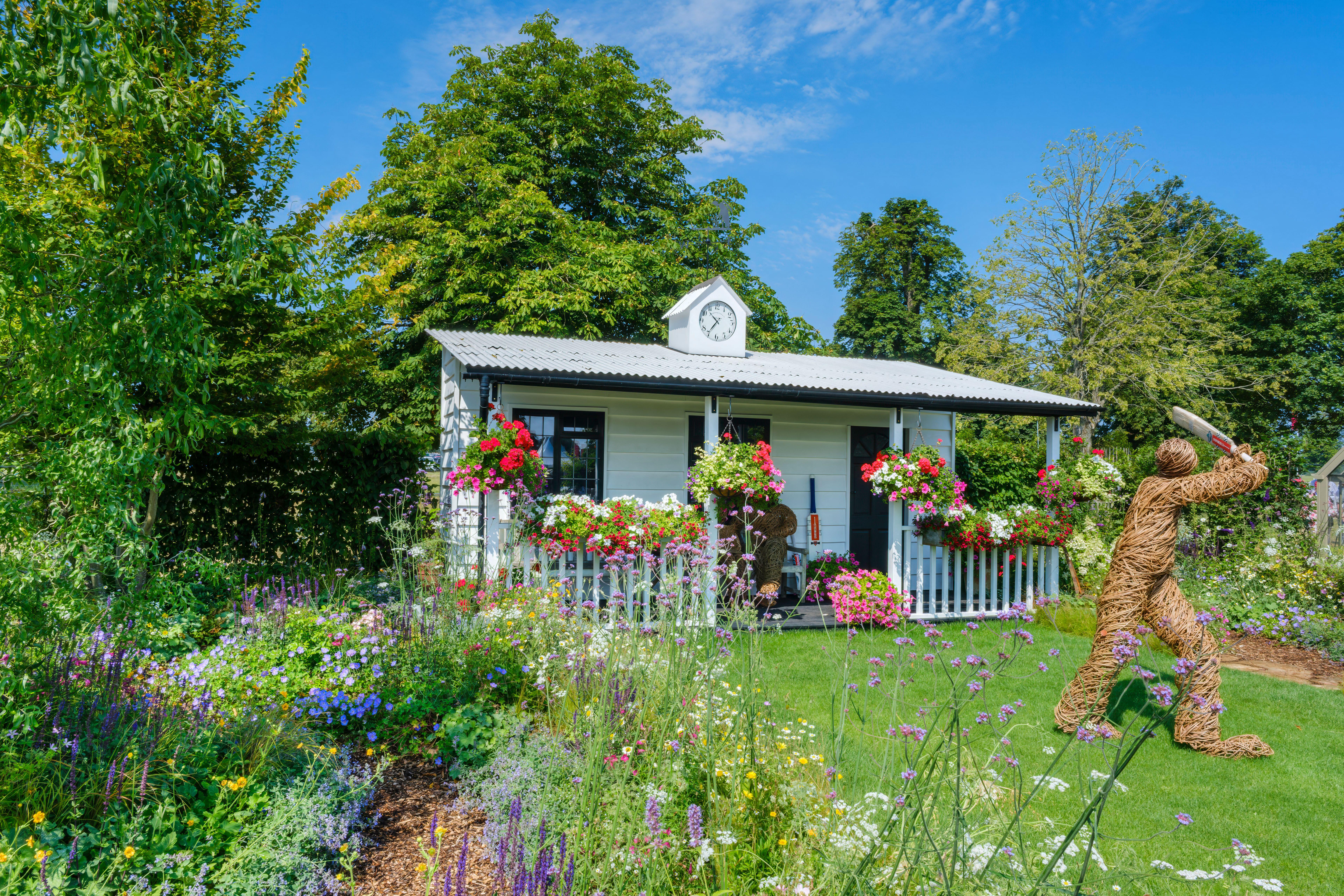 The RHS Badminton Flower Show in Wiltshire.