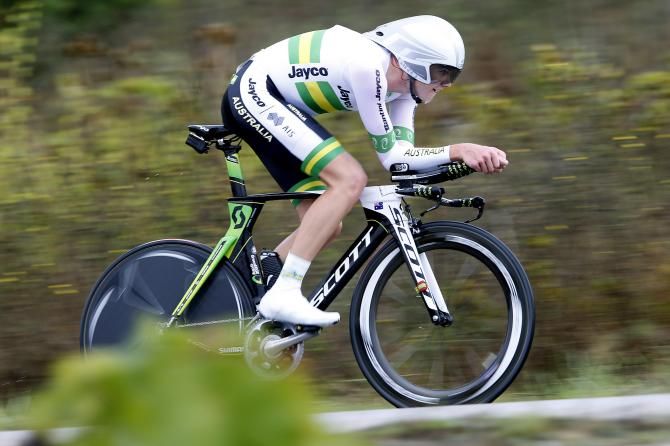 Campbell Flakemore (Australia) at full speed