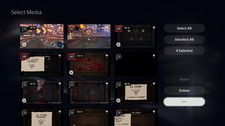 How to move PS5 screenshots to PC or phone - select