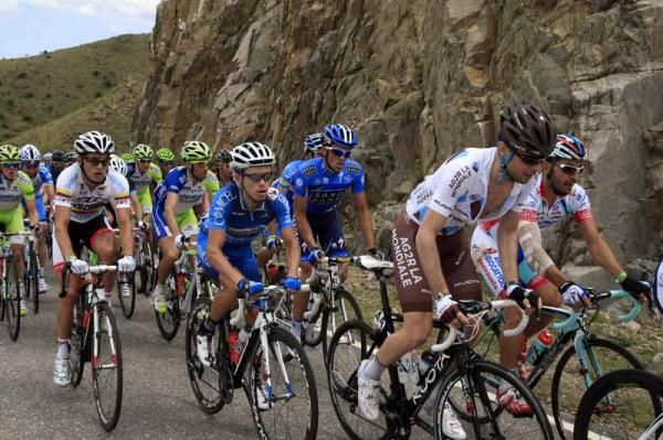 Alberto Contador waits for his moment to attack