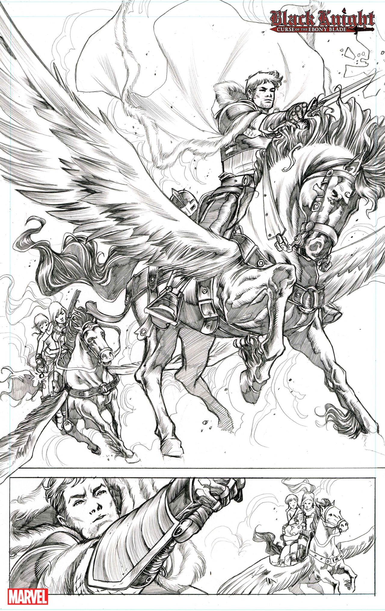 Black Knight: Curse of the Ebony Blade #2 and 3