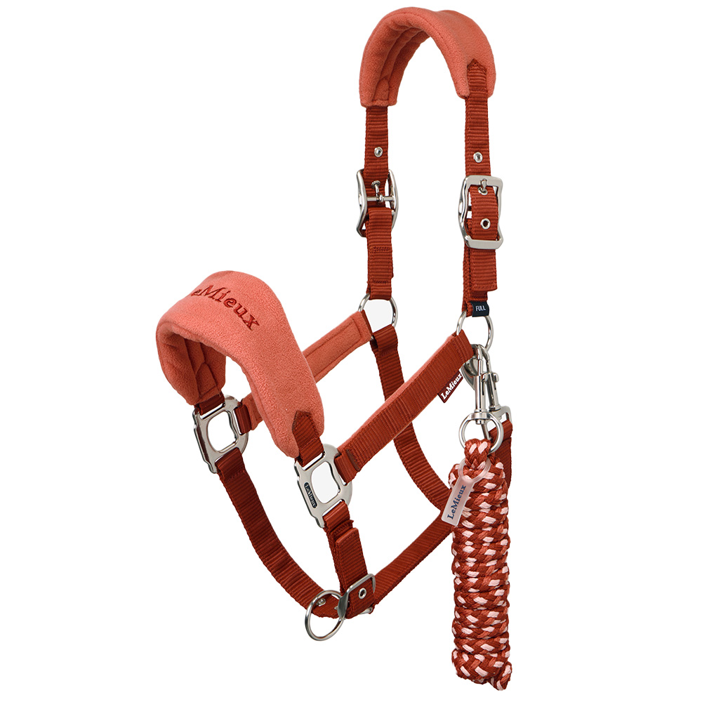 LeMieux Vogue Headcollar &amp;amp; Leadrope set Russet