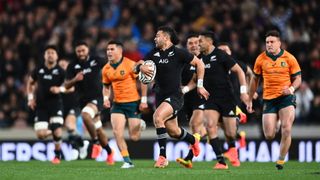 New Zealand vs Australia in the Bledisloe cup rugby