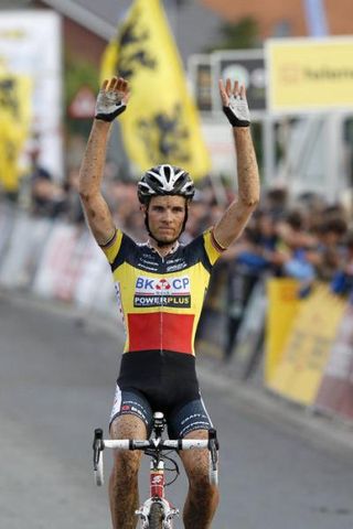 Belgian champion Niels Albert wins Superprestige Ruddervoorde.
