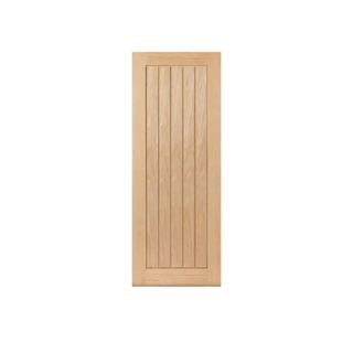 solid core timber cottage style door