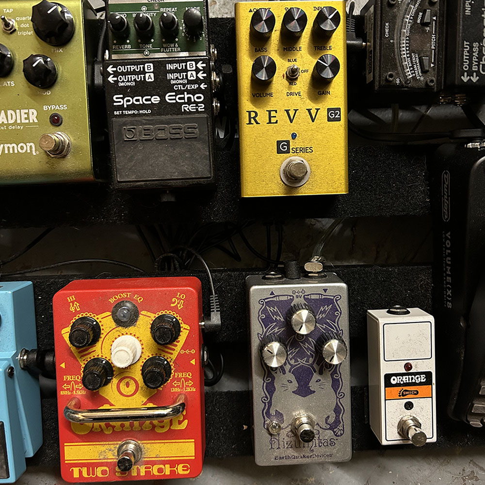 Laurent Schroeder-Lebec's pedalboard