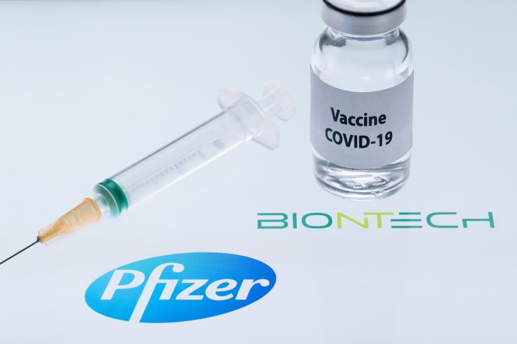 Pfizer COVID-19 vaccine.