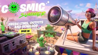 Fortnite Day 7 Summer Fortnite Launches A Cosmic Summer With Aliens And Space Themed Fun Space